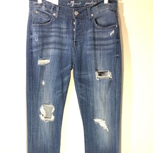 7 FOR ALL MANKIND josefina Feminine boyfriend NWT